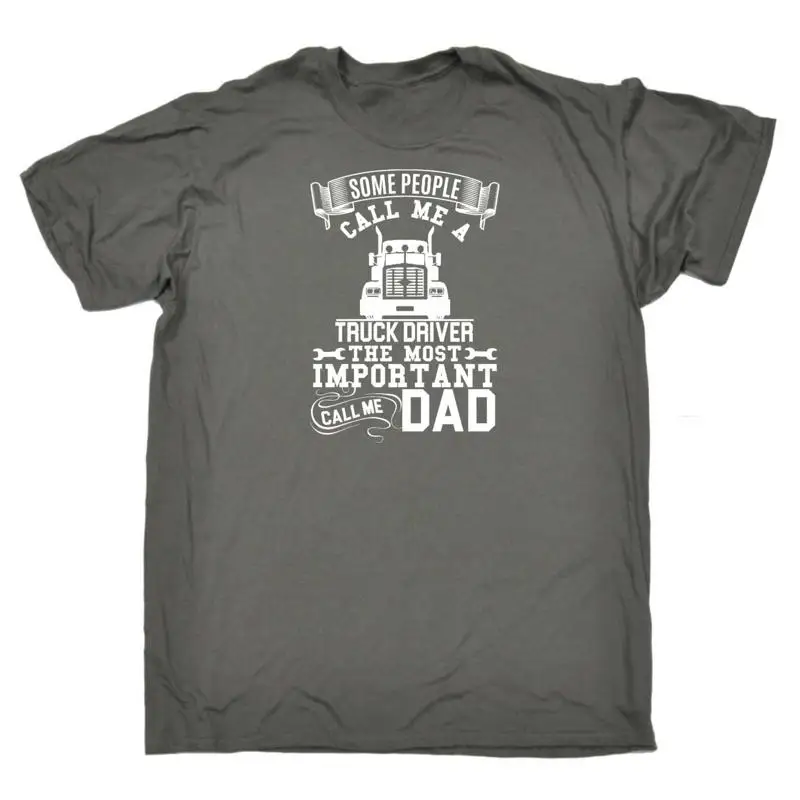 

Некоторые люди зовут меня водитель грузовика папа мужская забавная новинка футболка