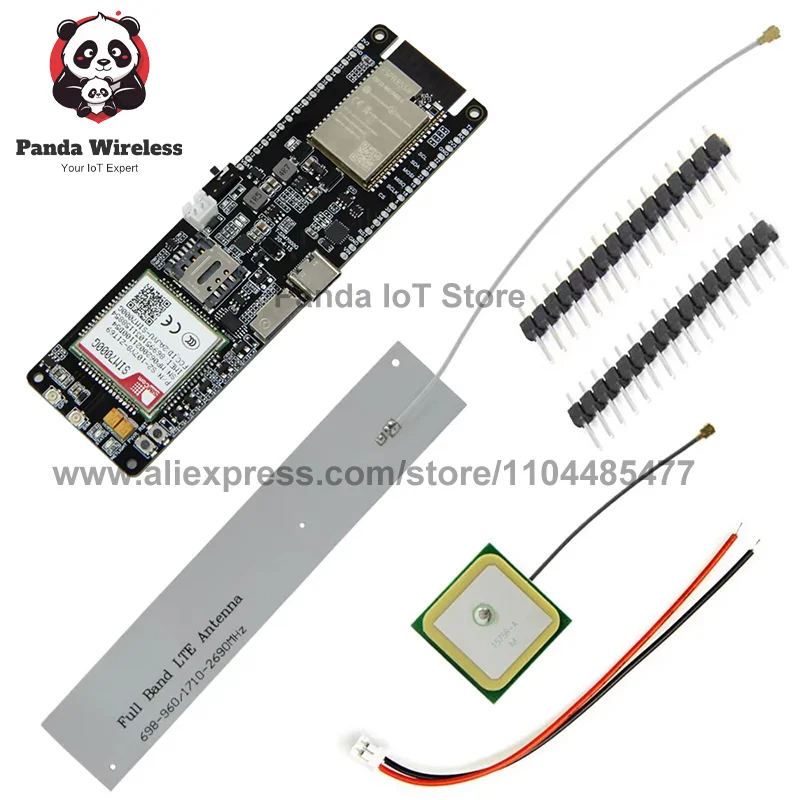 

SIMCOM ESP32-WROVER-B SIM7600E-H LTE Cat4 SIM7000G Модуль NB-IoT Чип WiFi Bluetooth Макетная плата 915 МГц 868 МГц экран