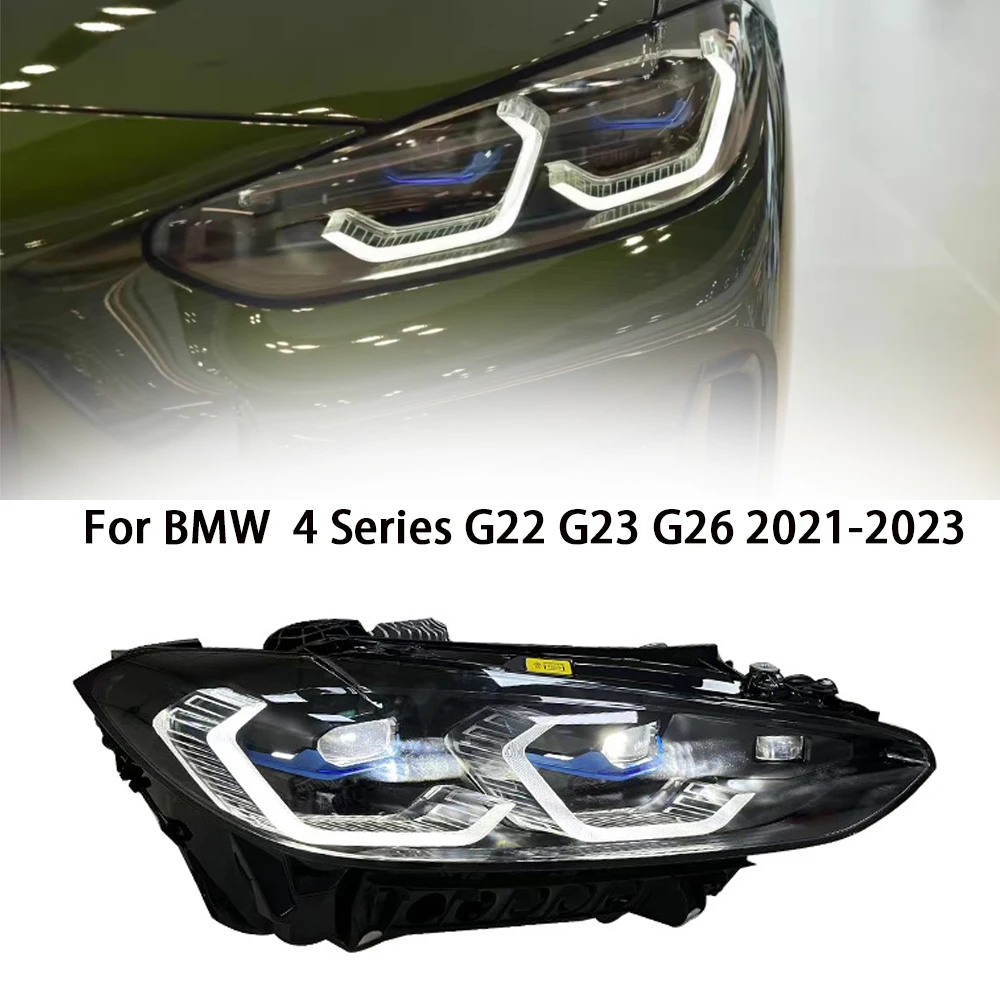 Car Front light LED Headlight for BMW 4 Series G22 G23 G26 M4 425 430 2021-2023 Headlamp DRL Daytime Running Light Turn signal