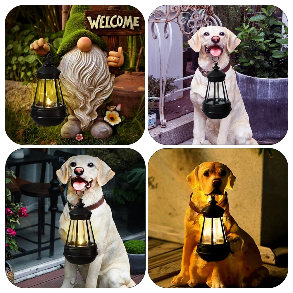 

Night Light Solar powered Lantern Outdoor Hanging Lamp Garden Decorations L scape Lighting Plastic Material Solar