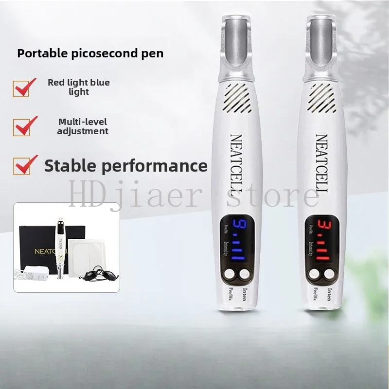 

Amazing Picosecond Pen! Blue light and red light easily remove spots and moles, leaving melanin nowhere to hide