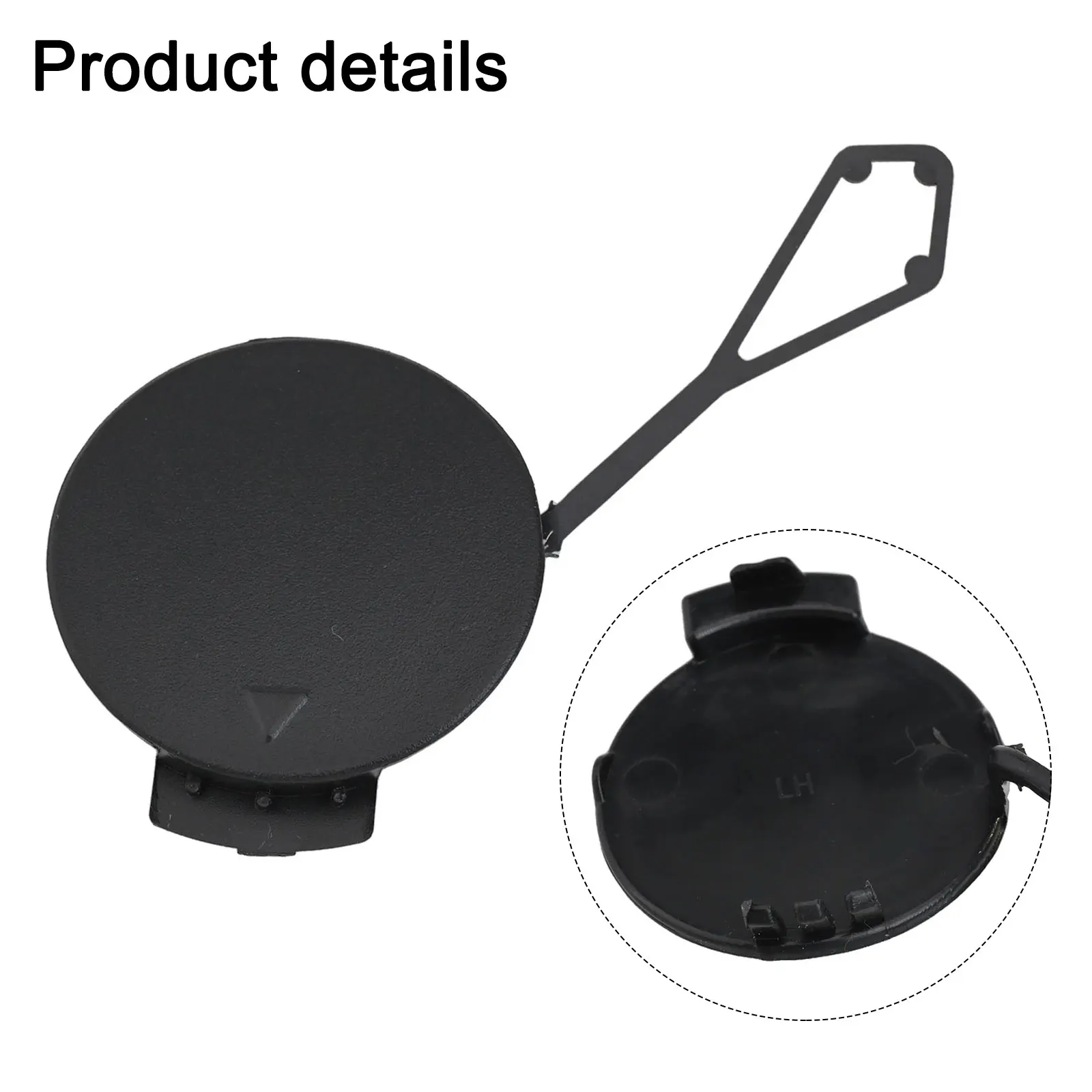 Tow Hook Cover Designed for the Front Left of For Alfa For stelvio (17 23) OEM Compatible with Part Number 156114920