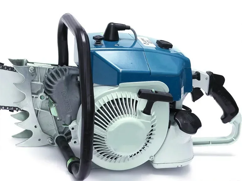 Powerful 105cc petrol 2 stroke heavy dut cutting machine 070 chain saw