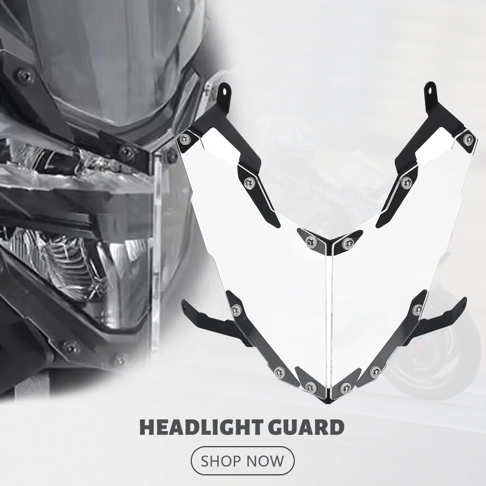 

FOR Honda XL750 Transalp -2023-2024-2025 Motorcycle Accessories Acrylic Headlight Protector Light Cover Protective Guard XL 750
