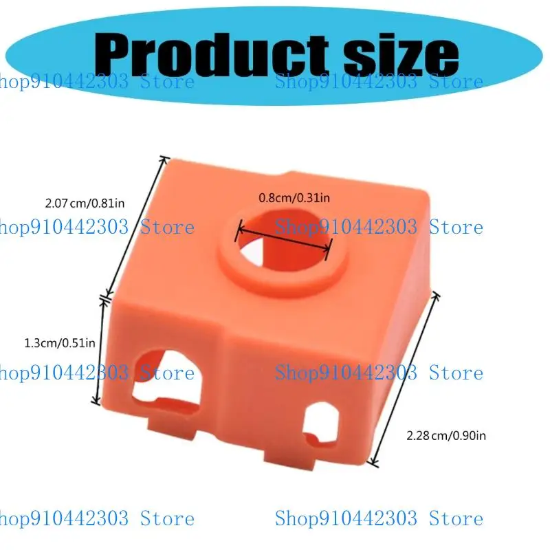 L4MD لـ CR6 بثق السيليكون الغطاء السيليكون الغطاء الساخن غطاء العزل الحراري غطاء التدفئة غطاء واقية