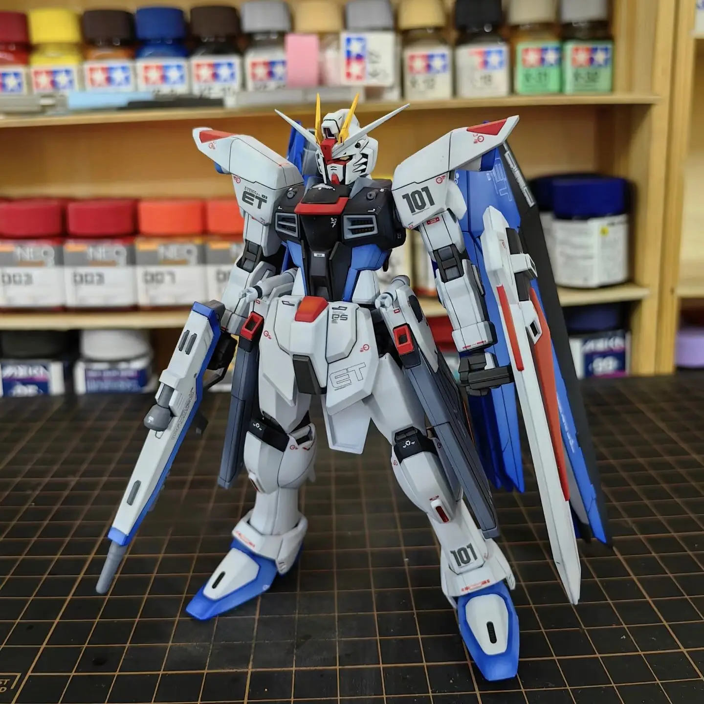 JMS HG 1/144 ZY-06 フリーダムアサルト桜アセンブリモデルさくら