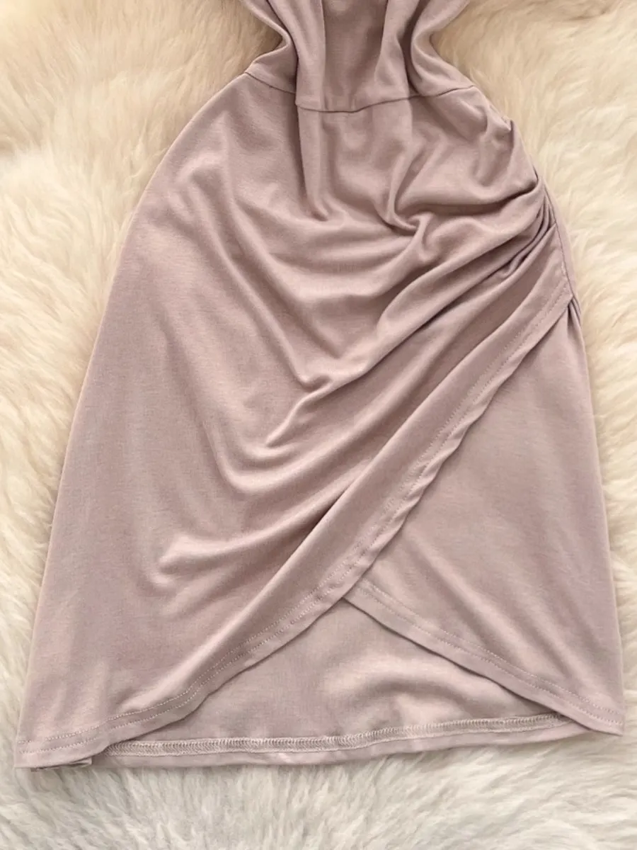 Foamlina moda única recorte cruz pescoço deslizamento vestido feminino puro desejo sexy tempero menina bodycon mini envoltório vestidos magros