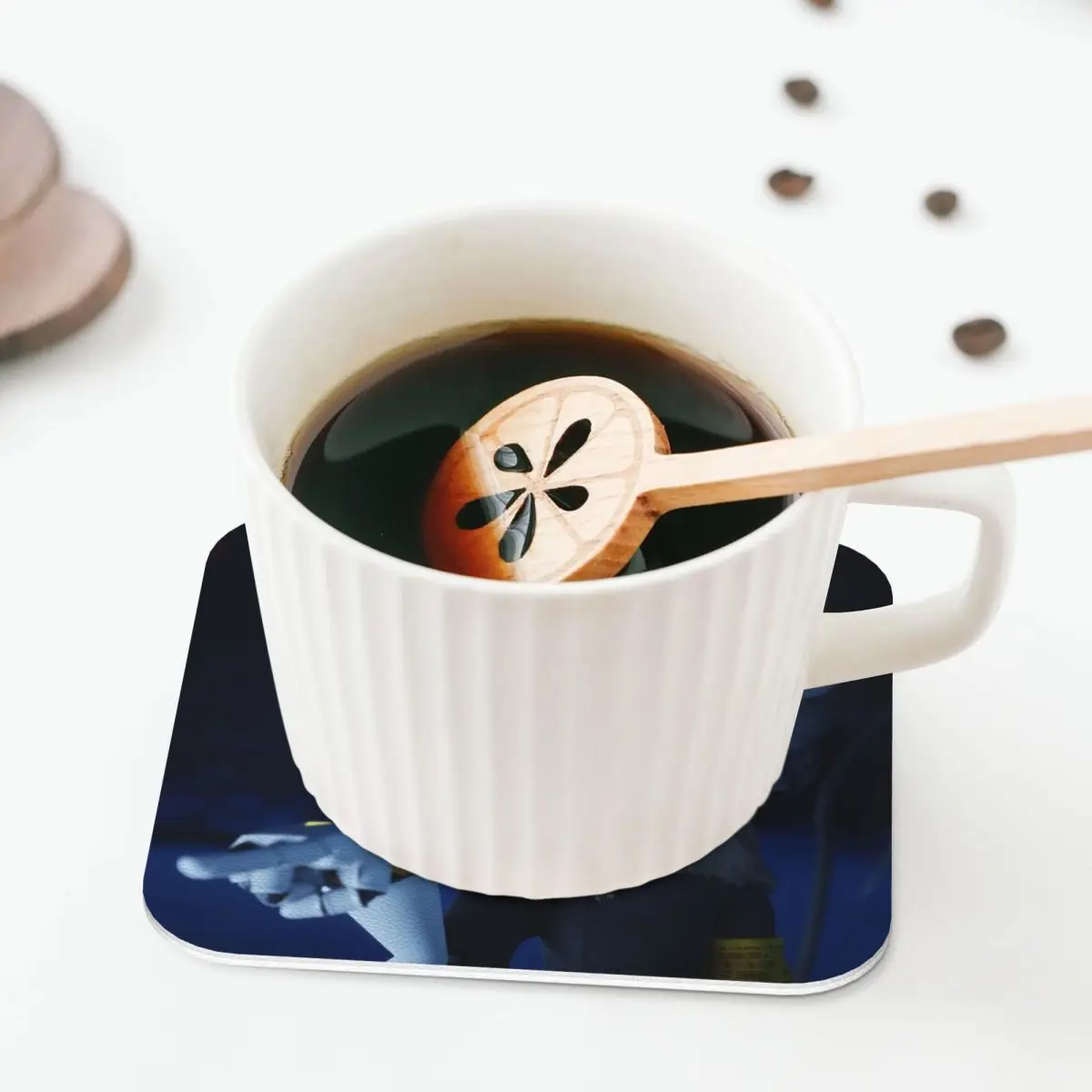 Murder Drones N Coasters Coffee Mats Mug Cup Placemats Tableware Pads for Home Kitchen Dining Bar