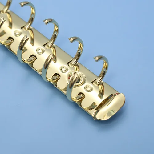 Imagen 2 del producto Accesorios de Hardware A7, anillos de carpeta, Clip de encuadernación de Metal para cuaderno, carpeta de oficina de hojas sueltas de seis agujeros, carpeta de cuaderno de viaje