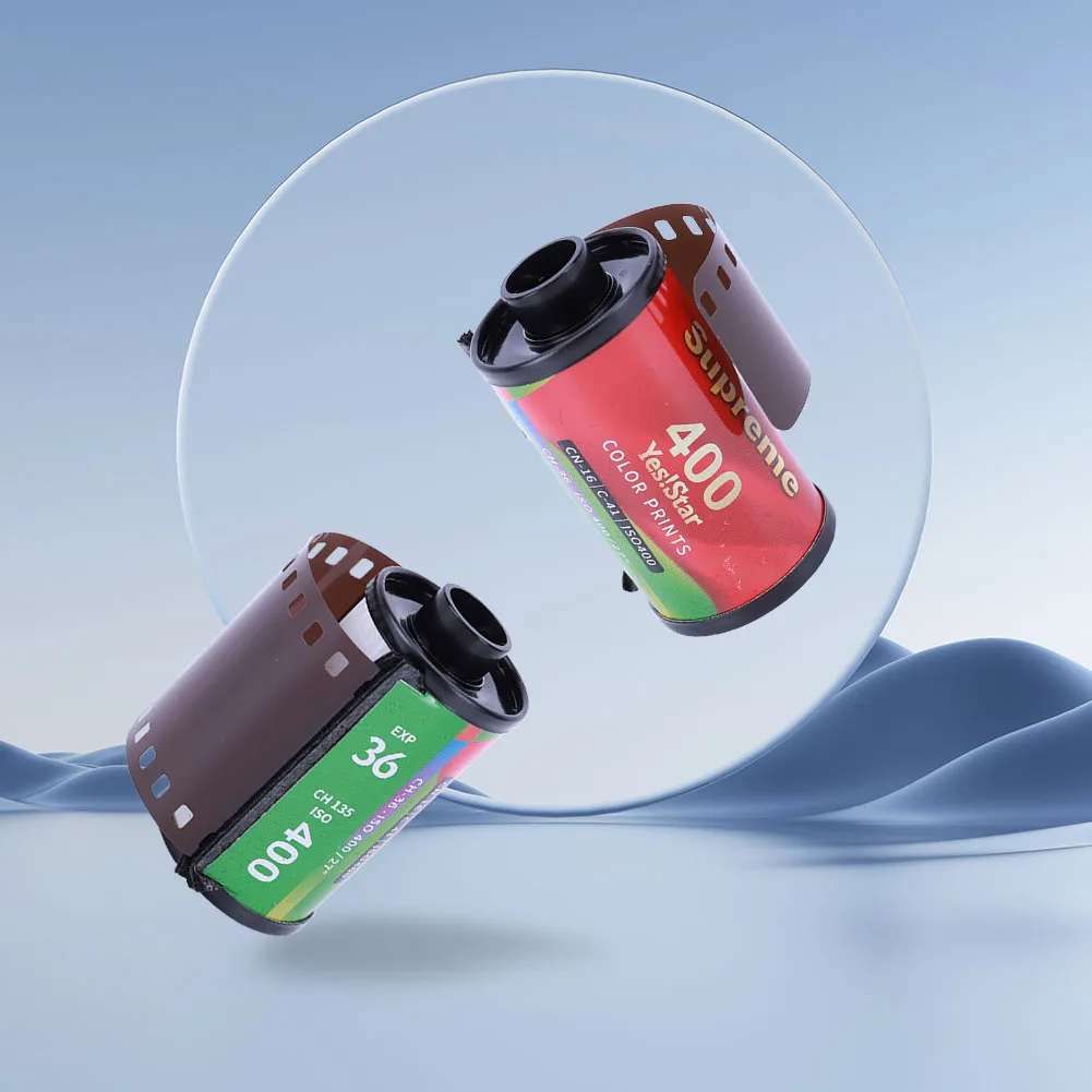 ISO 400 35 مللي متر فيلم سلبي ملون 135 نوع عالمي 35 مللي متر لفة فيلم طباعة ملونة 35 مللي متر فيلم 36 التعرض لكل لفة