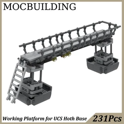 Working Platform Display Model Scene Diorama MOC Building Blocks Toys Birthday Gift