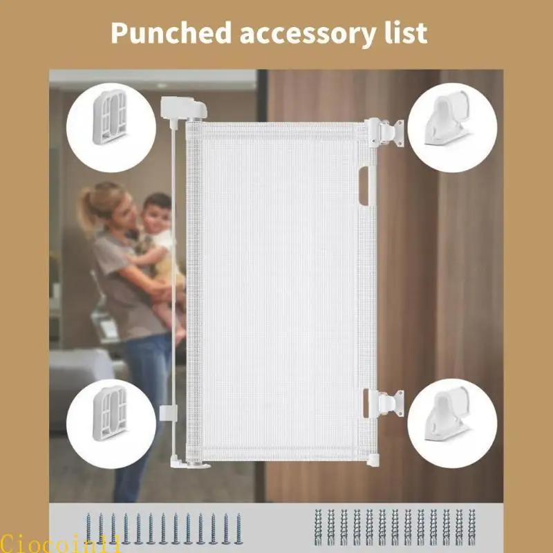 Y1UB Baby Gate Accessory Pack Facile Installer Hook Base Set pour maison sécurité pour enfants