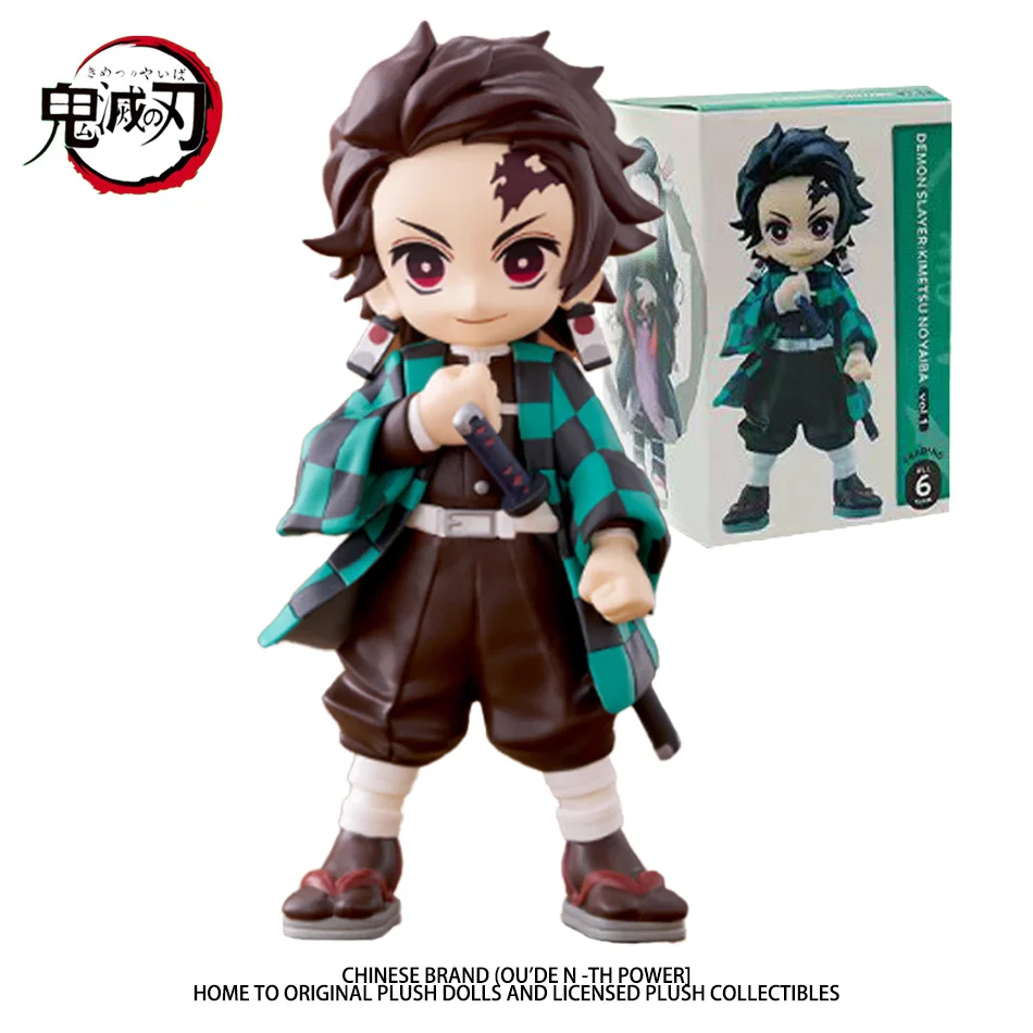 

Anime Demon Slayer Figure Tanjiro Kamado Nezuko Anime Blind Box Toys Statue PVC Model Ornament child Birthday Christmas Gift