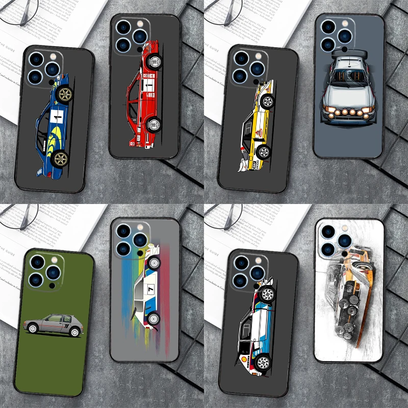 

T16 Rally Car Funda For OPPO Reno 8 7 Lite 11F 12F 13F 14F 10 11 12 13 14 Pro OPPO Find X8 X5 X6 Pro Case