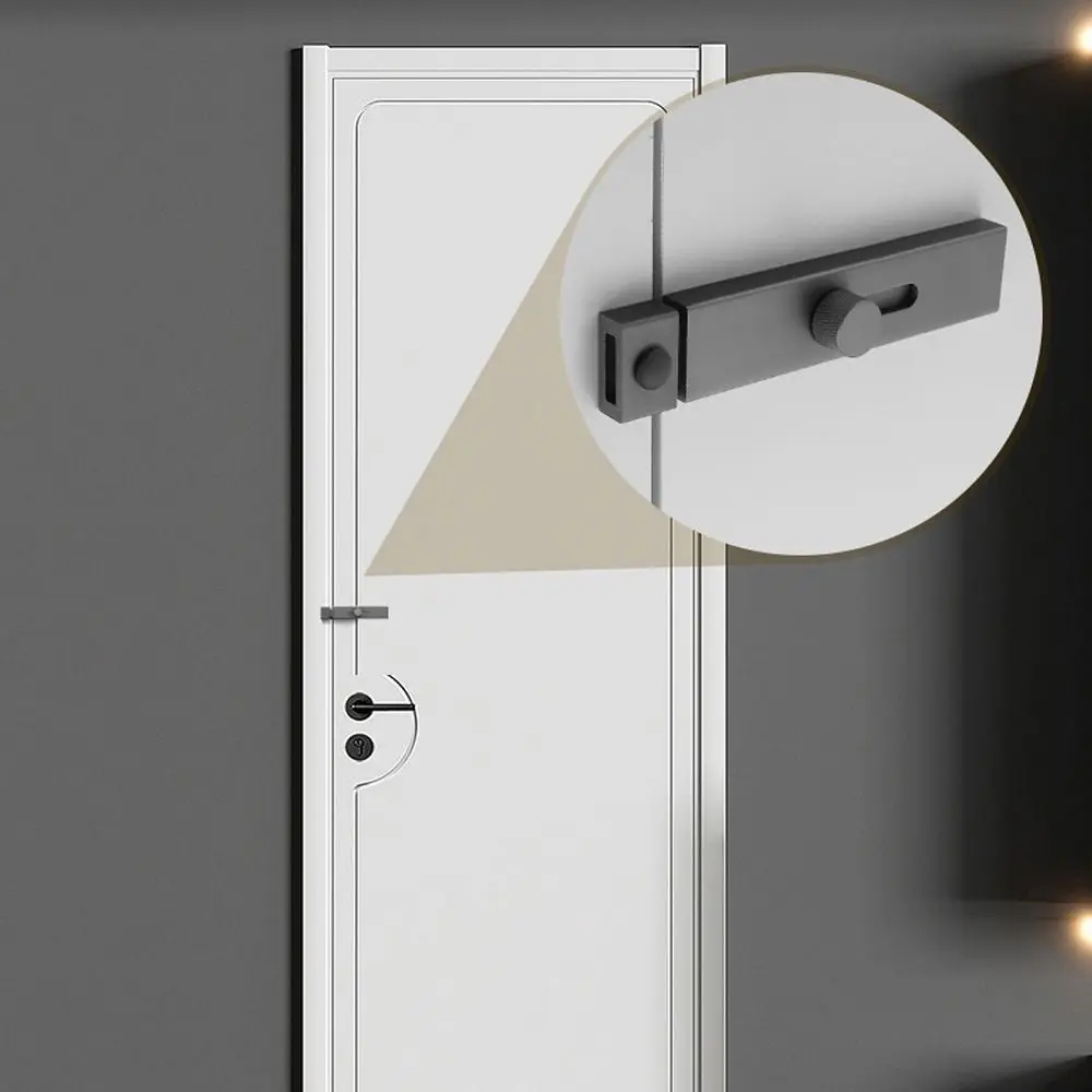 Durable aluminum alloy Door Buckle Hasp Anti-theft Door Hardware Door Window Latch Toggle Latch