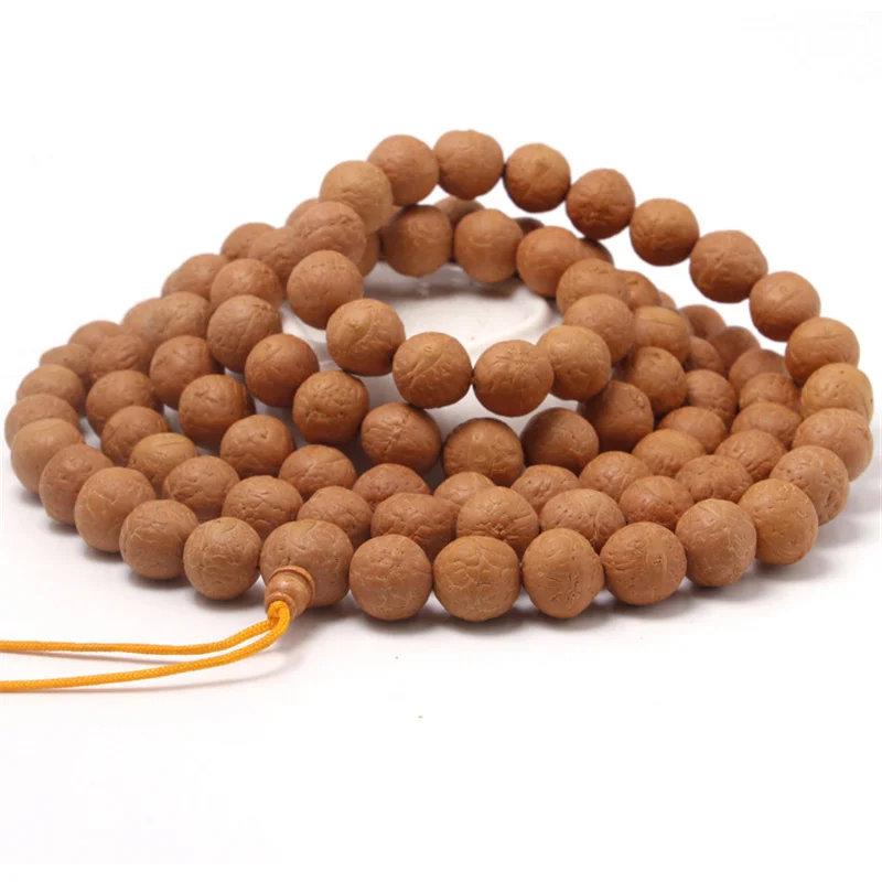 Jewellery bracelet femme pulsera hombre colares feminino men necklace Old Plant Nut Wooden Rosary 108 beads Nepal bodhi seed