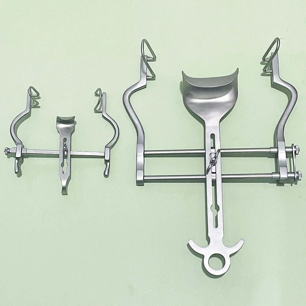 New Arrival Stainless Steel Balfour Abdominal Retractor Self Retaining Surgical Instrument Laparotomy Retractor Surgery Dentric