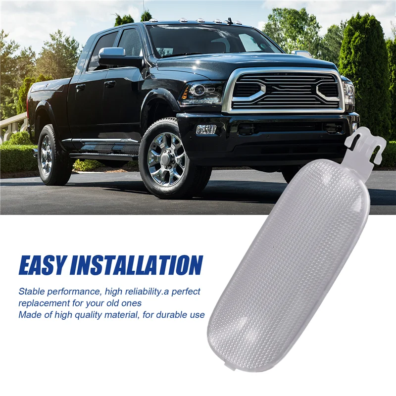 

A80X-Car Center Dome Light Lens Shell 5093413AA 5JG55HDAAD For Chrysler 200 Dodge Jeep Patriot Car Inside Roof Light Cover