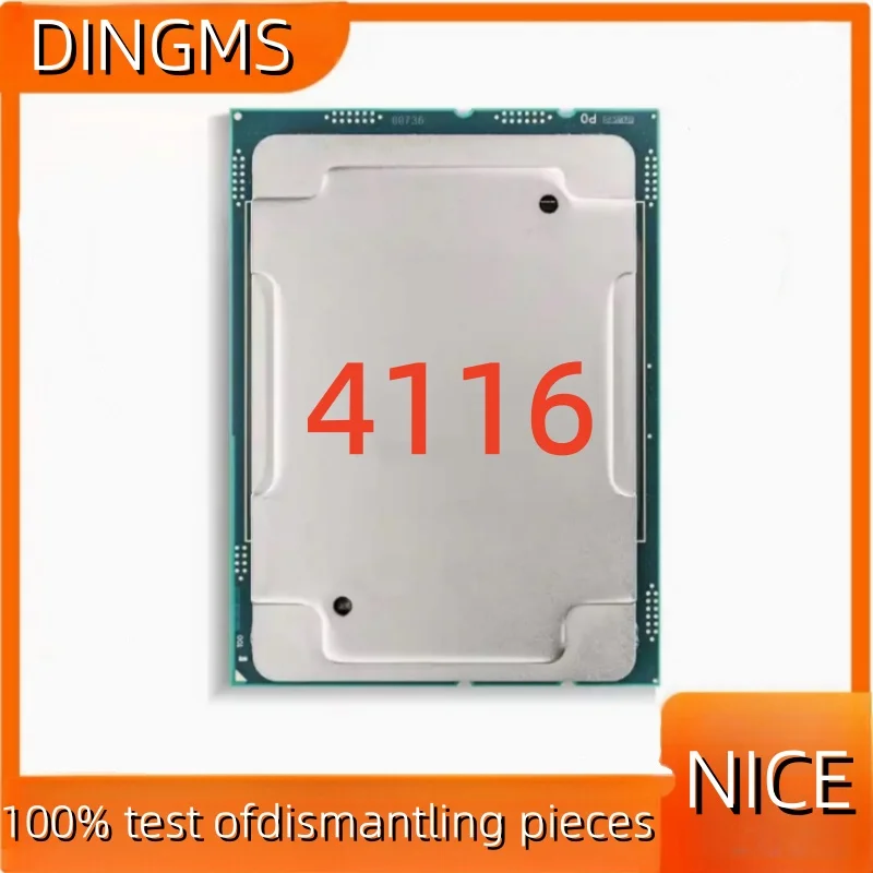 Xeon Silver 4116 Processor CPU Chip 100% Tested Dismantling Pieces Energy Efficient High Performance Server CPU6