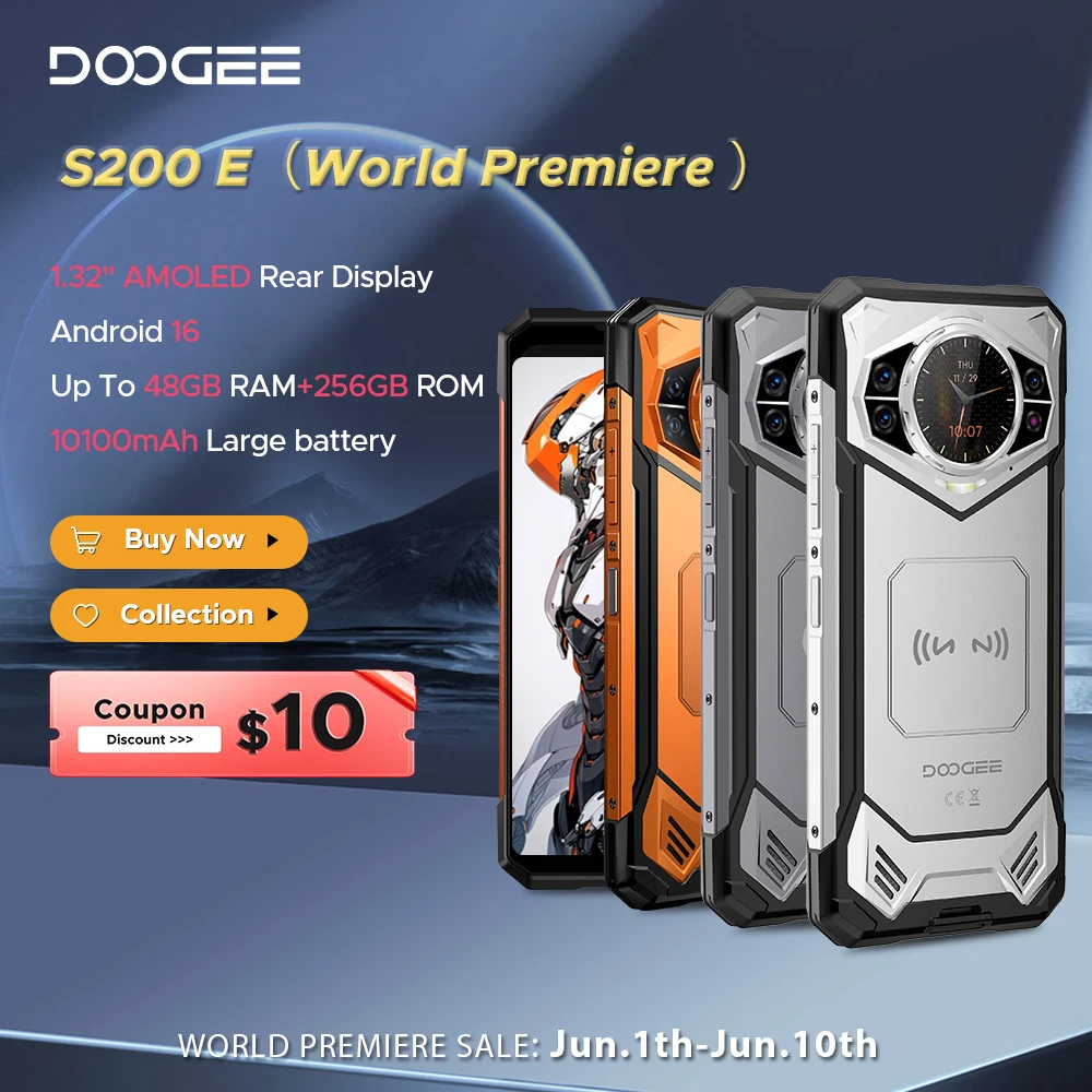 Global Version DOOGEE S200E 5G
