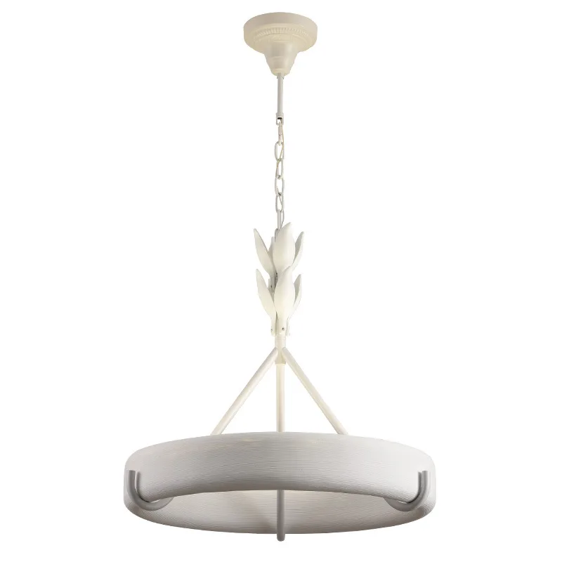 

French light luxury living room gypsum chandelier design high-end creative dining room bedroom light