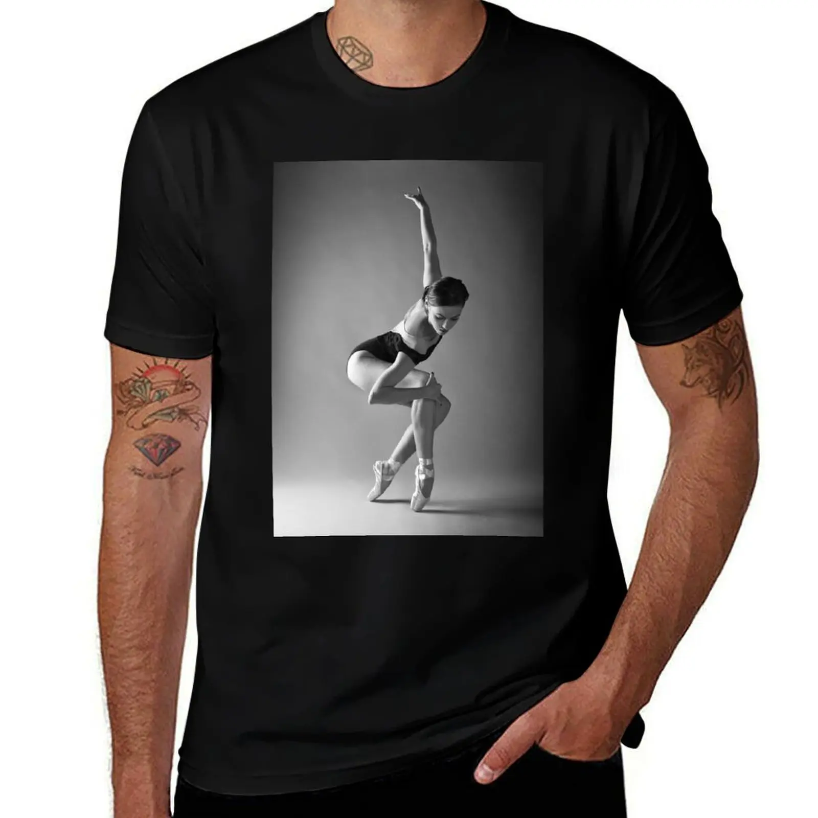 On pointe T-Shirt Big and Tall Short Sleeve Tee