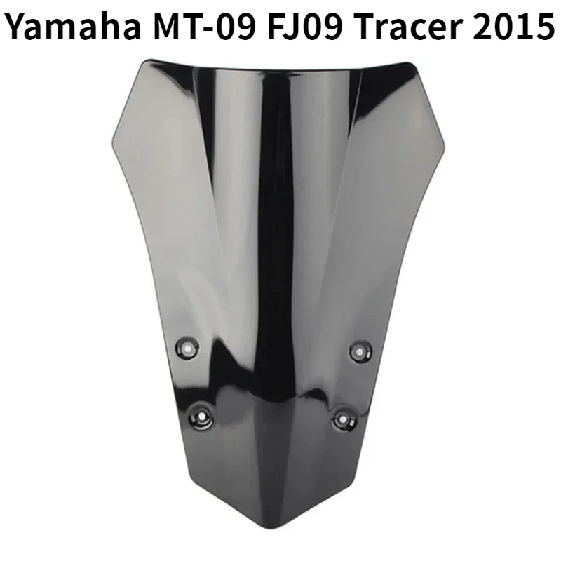 

Yamaha motorcycle suitable for FJ 09 FJ09 MT09 MT-09 Tracer 900 2015 2016 2017 dual bubble windshield deflector protector