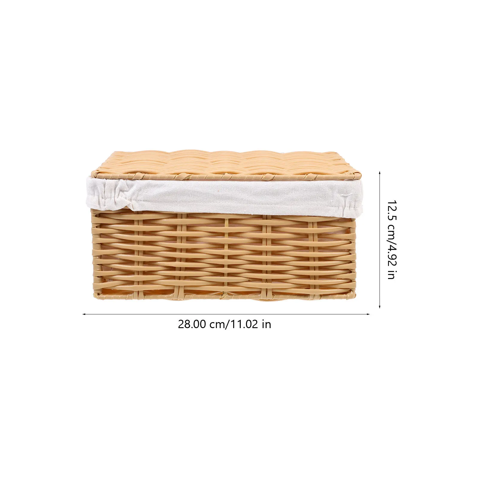 

Household Storage Basket Multi-Function Plastic Sundries Basket Large Capacity Organizer for Desktop Dressing Table Home