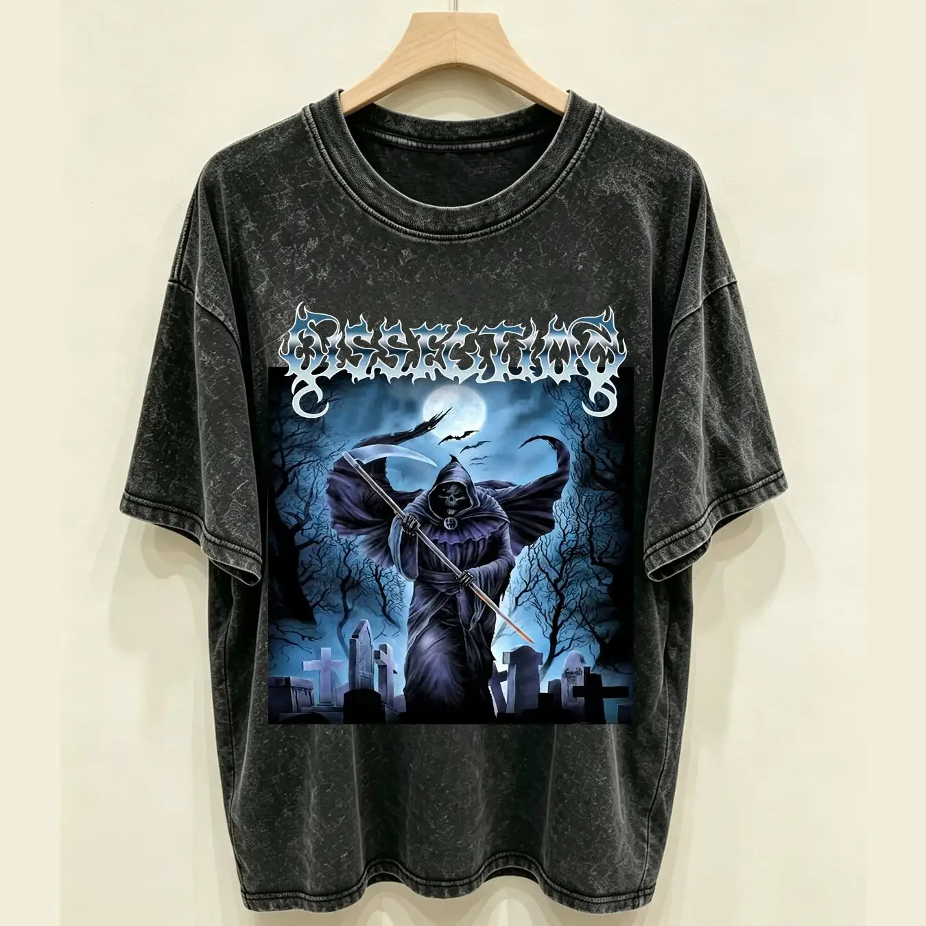 washed T Shirt Dissection Where Dead Angels Lie 2003 Black Fullsize S 5XL vintage Washed fashion graphic Top For Everyday Wear