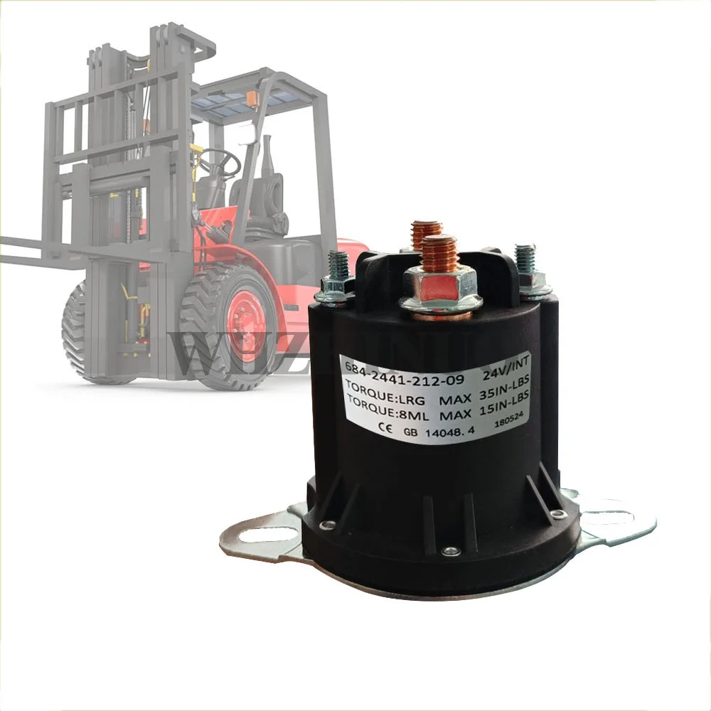12V-110V 684-2451-212-09 684-2441-212-09 250A DC Contactor, Forklift Oil Pump DC Contactor Power for the Car Fuel Pump Switch