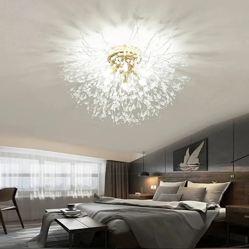 

Dandelion Ceiling Lamp Postmodern Simple Luxurious Grand Creative Personalized Home Lighting For Bedroom Living Room