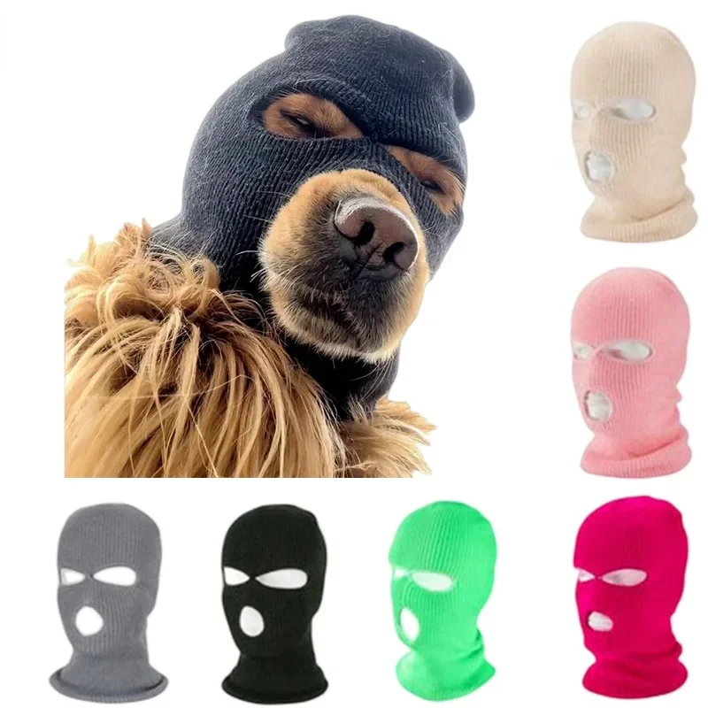 2023 Outdoor Travel maschera antivento Cap costumi per cani per cani di taglia grande maschera da sci cappelli per cani per cani accessori per casco