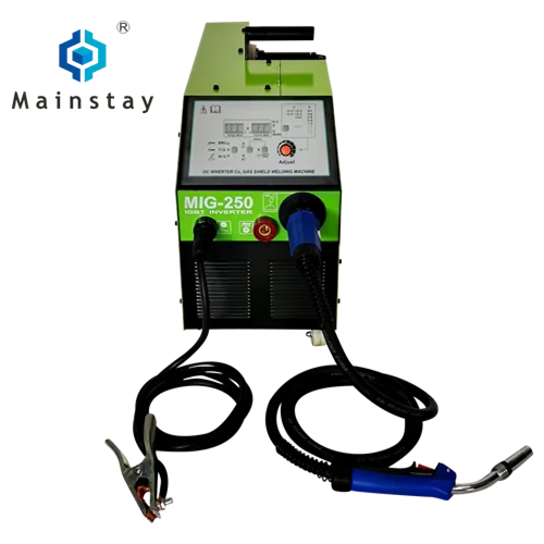 DC inverter mig welder for sale 250Amp inverter mig welding machine manufacturer 15KG welding wire use Mig250