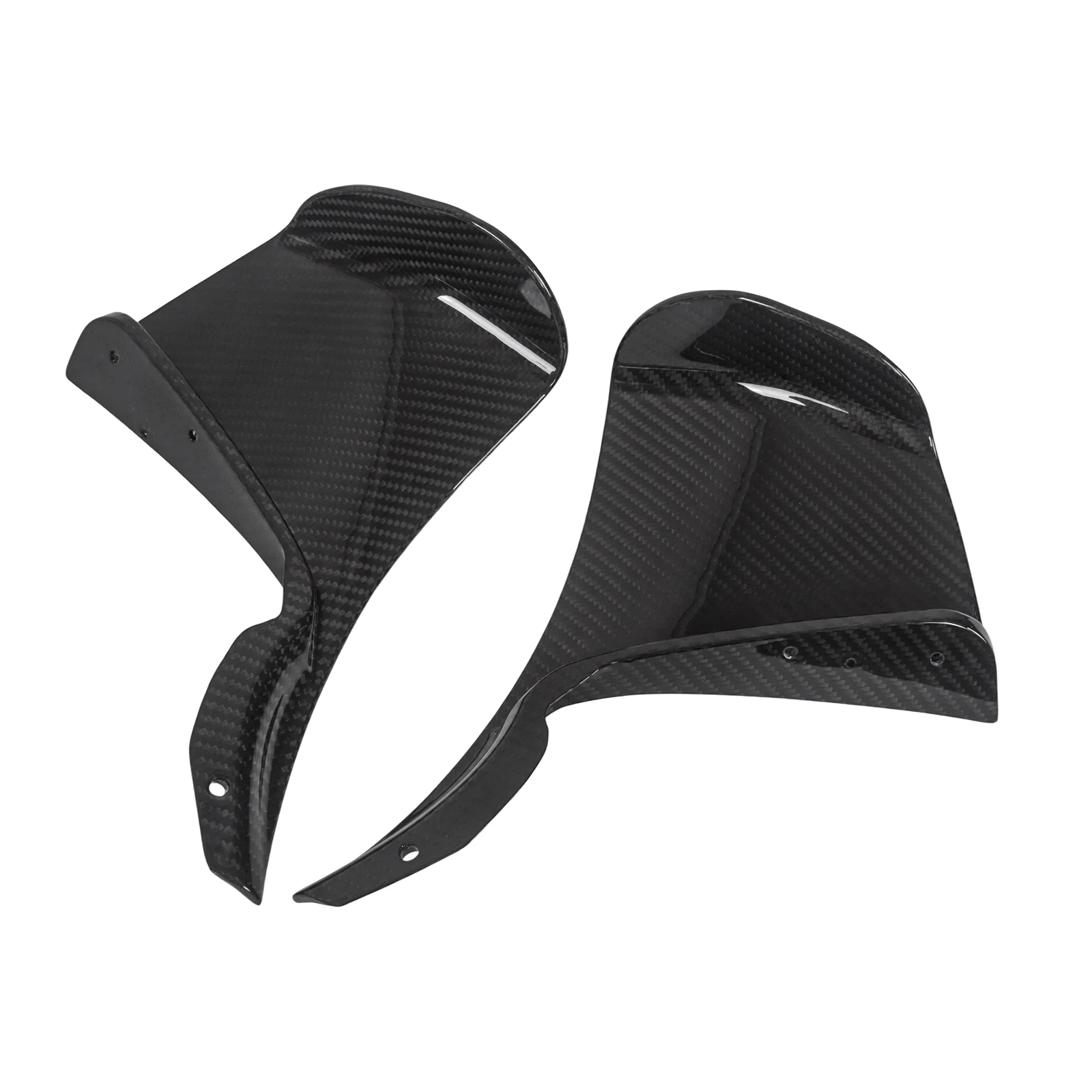 لسوزوكي GSX1300 R GSX1300R هايابوسا 2021 2022 2023 100% ألياف الكربون الجنيحات الجانب الأمامي سبويلر وينجليت طقم الجناح الهوائي #5