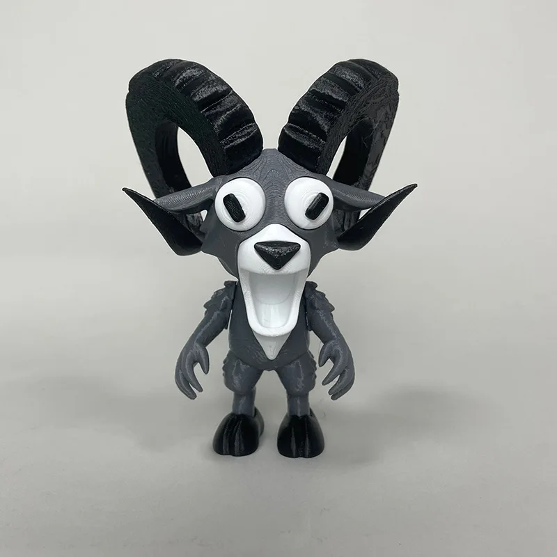 99 nuits dans la forêt Figurines jouet 3D imprimé cerf effrayé modèle en plastique forêt 99 jours nuit jeu Figurine pour cadeaux de noël