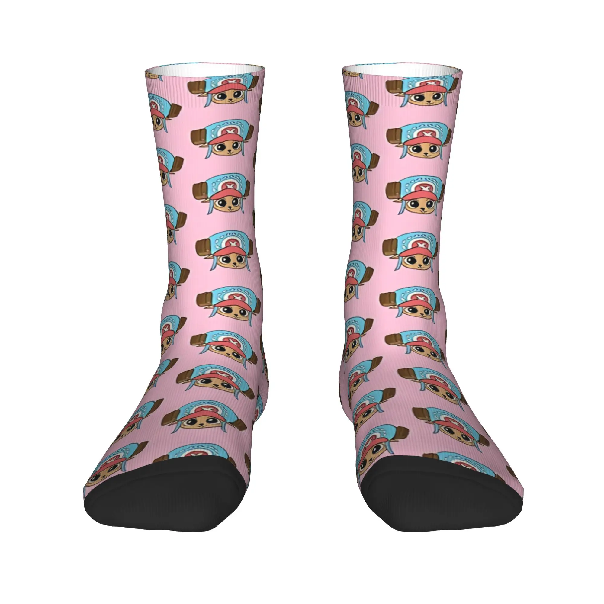 Ones Chopper  Socks Pices  Graphic Stockings Anti Bacterial Men's Socks Medium Soft Autumn Casual Running Socks