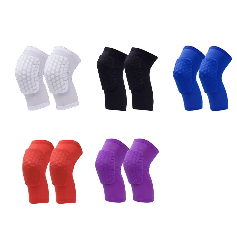 

Short Design Leg Protection Gift for Friend Unisex Knee Pad Honeycomb Brace Kneepad Fitness Gear Compression Leg Sleeve