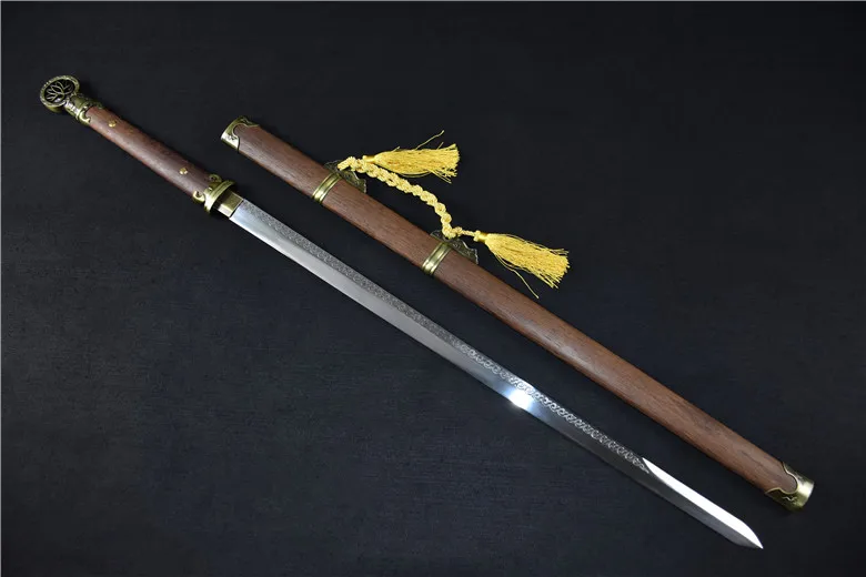 110cm long sword Japanese combat training Ghost sword high manganese steel material hand forged movie sharp weapon katana