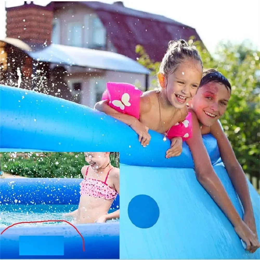 Patch auto-adhésif imperméable pour la réparation de piscines, bande autocollante multifonctionnelle pour flotteur et lit pneumatique