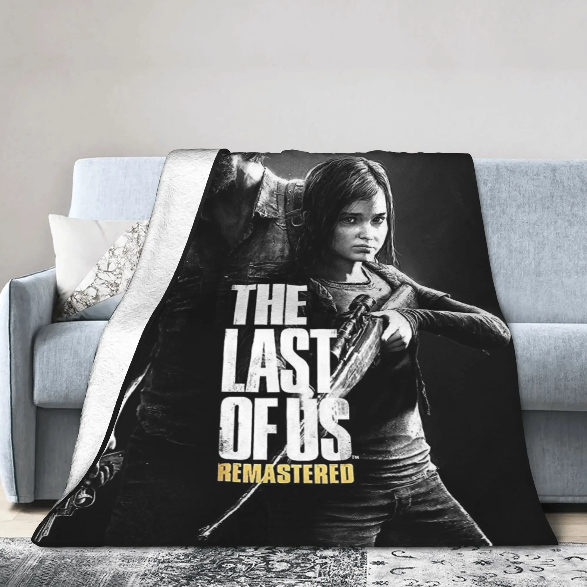 

New The Last of Us Blanket Lightweight Thin Fleece Comfortable Throw Blanket Machine Washable