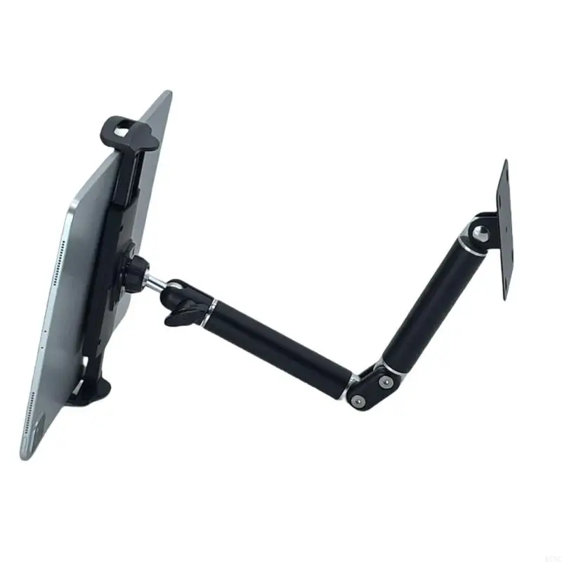 D7YC Multipurpose Tablet Wall Bracket with Extendable Arms for 4 to 13inch Tablets and Smartphones for Various Setting