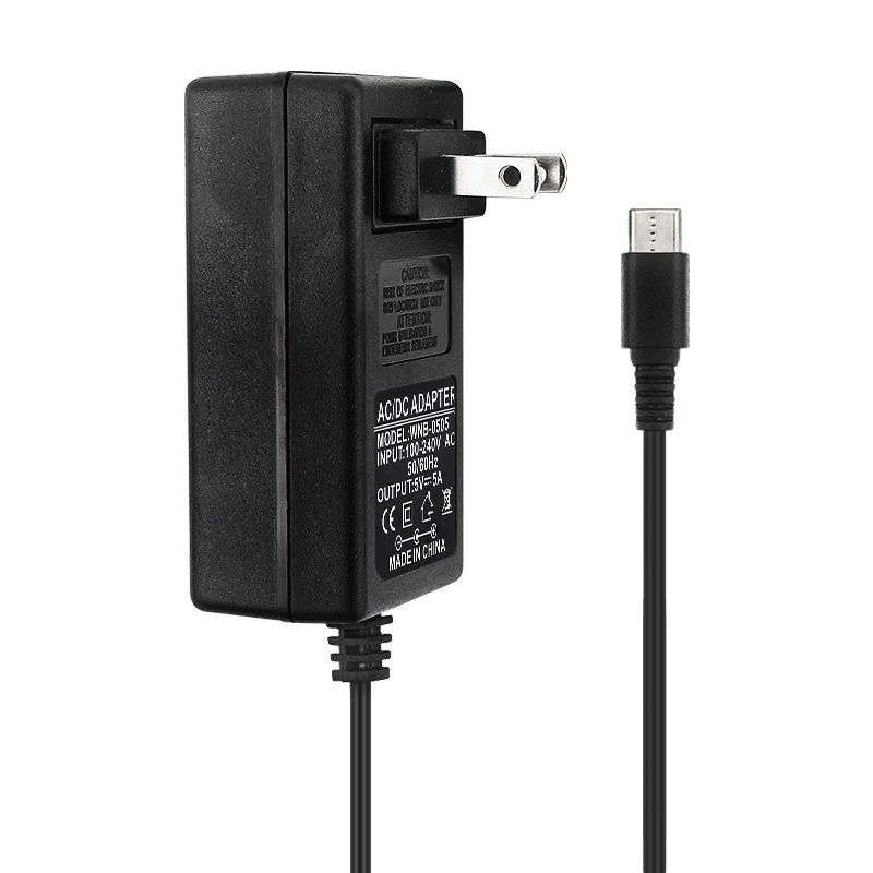 5V 5A Power Supply for Orange Pi 5 / Ultra / Max / Pro / RV2, Type-C Adapter for OrangePi Development Board