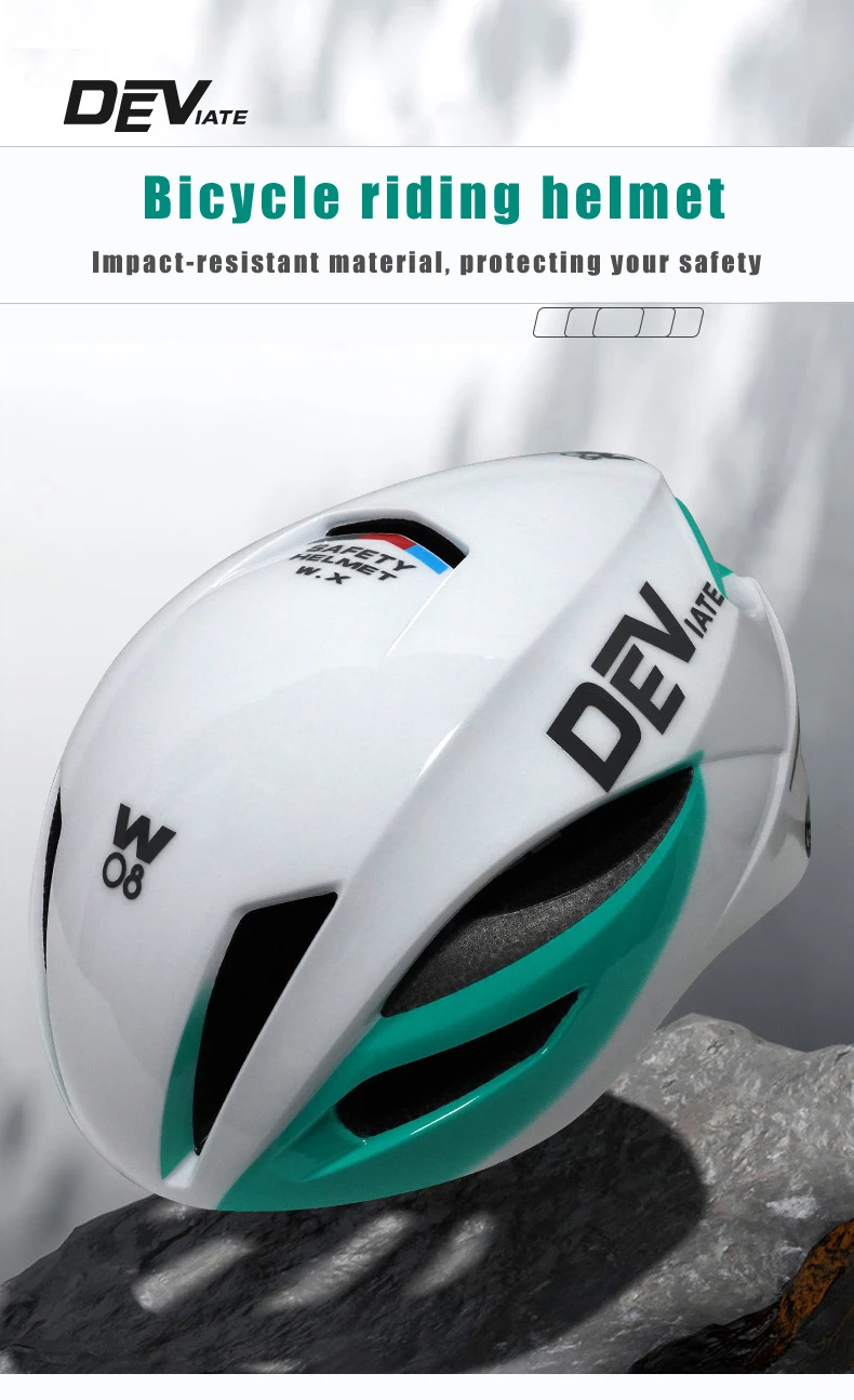 DEVIATE Fahrradhelm für Männer und Frauen, Mountainbike- und Rennradhelme, ultraleichter Sicherheitsfahrradhelm, Casco Ciclismo, Capacete De Ciclismo – Detail 1