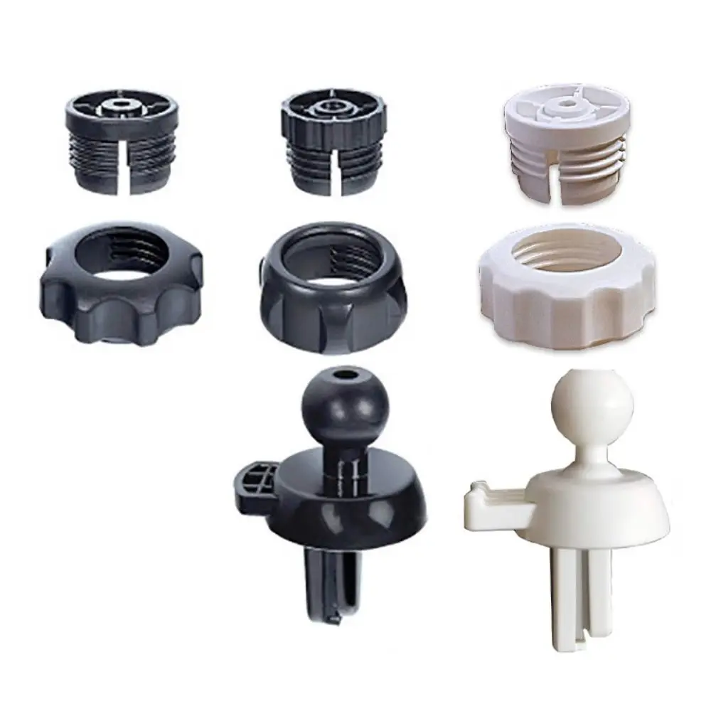 

Universal Air Outlet Fixing Clip Nut Screw Base Option Holder for Car Phone Holder Mount GPS DV Dash Camera Suction Cup Bracket