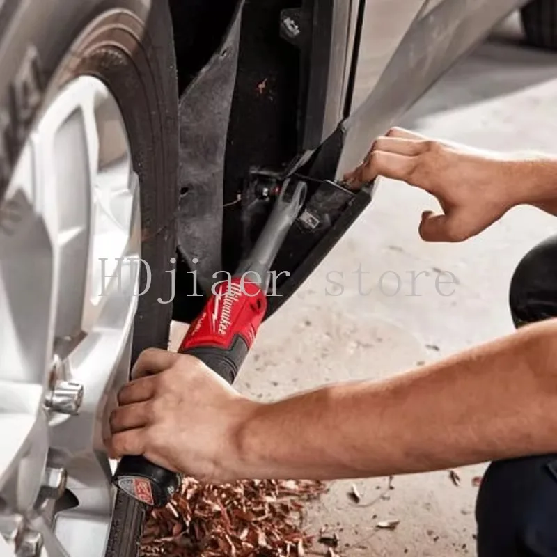 

M12FUEL Brushless 3/8" Long Neck Ratchet: High-Speed, Rechargeable - Model M12 FHI R38LR