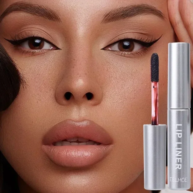 Peel Off Lip Liner ลิปสติก Anti-smudge Tattoo Lipgloss Long Lasting Matte Tear-off ลิปสติก Contour แต่งหน้าเครื่องสําอาง