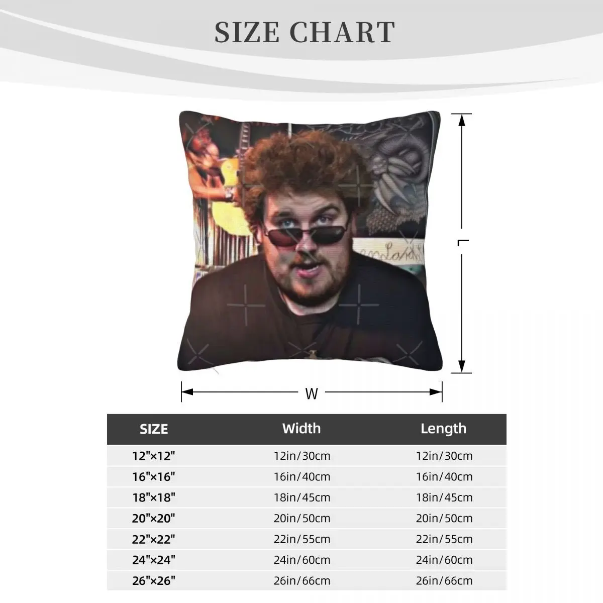 Drachenlord Rainer Winkler Dakimakura Cushion Covers Decorative Pillowcase Pillow Case Pillow Cover