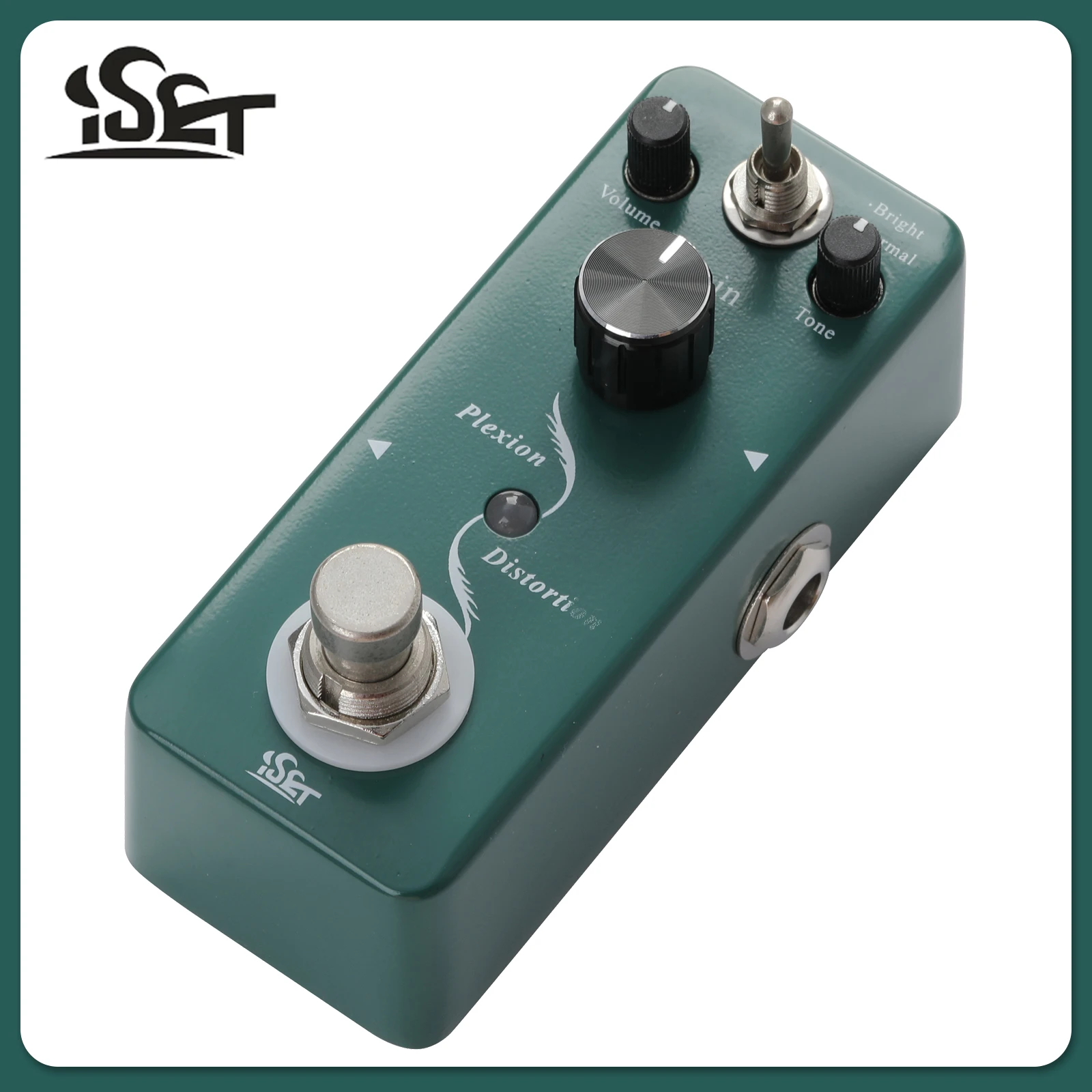 ISET PD-8B Plexion تشويه تأثير الغيتار دواسة Plexion تشويه لهجة تأثيرات صحيح الالتفافية دواسة الغيتار الكهربائي الملحقات