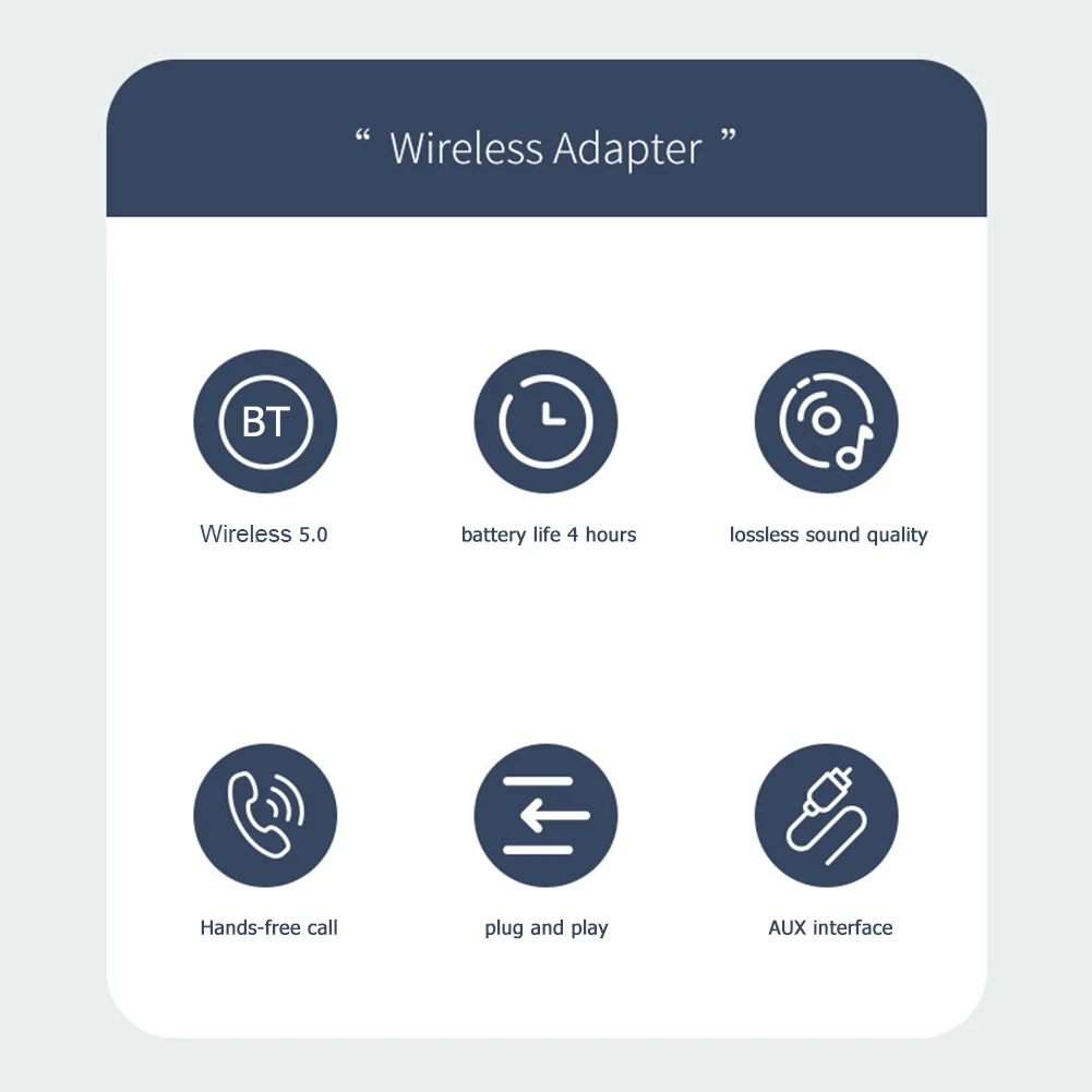 

Bluetooth-совместимый передатчик 5.0, приемник 2 в 1, аудиопередатчик, беспроводной приемник для громкой связи для автомобильной аудиосистемы