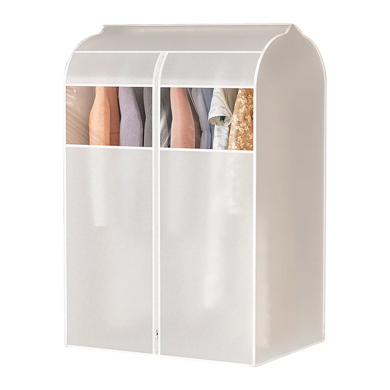 Kleiderschutzbezug Transparenter Kleiderschrank-Organizer Wasserdichter Staubdichter Kleiderschutzbezug für Kleider und Garderobe – Detail 6